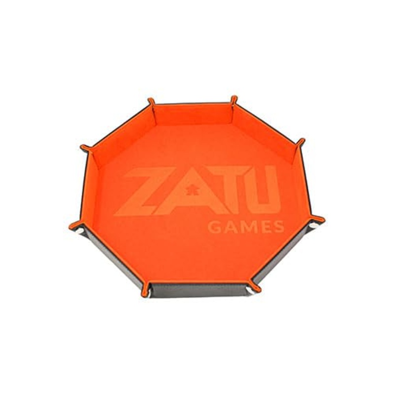 Zatu Large Dice Tray - Orange/Black