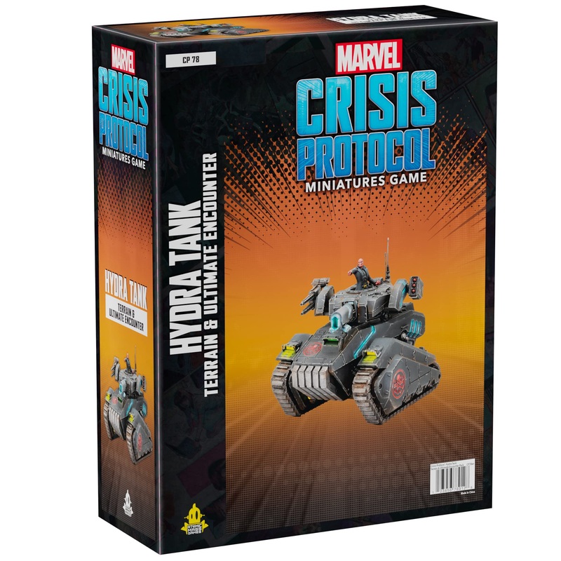 Atomic Mass Games Marvel Crisis Protocol Hydra Tank and Ultimate Encounter Terrain Pack | Miniatures Battle Game | Strategy Game for Adults | Ages 14+ | 2 Players | Avg. Playtime 90 Minutes | Made