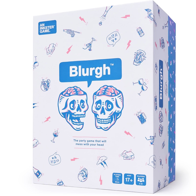 Blurgh | Party Game | Ages 16+ | 2-20 Players | The Party Game That Will Mess with Your Head