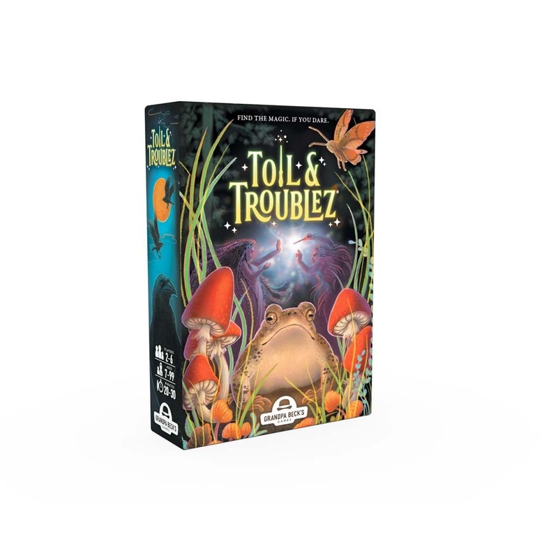 Grandpa Beck's Games Toil & Troublez | from The Creators of Cover Your Assets | Fun Push Your Luck Card Game | for Kids, Teens, and Adults | 2-6 Players, Ages 7+