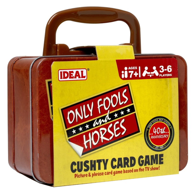 IDEAL | Only Fools and Horses Cushty Card Game: Picture & phrase card game based on the TV show! | Family TV Show Game| For 3-6 Players | Ages 8+