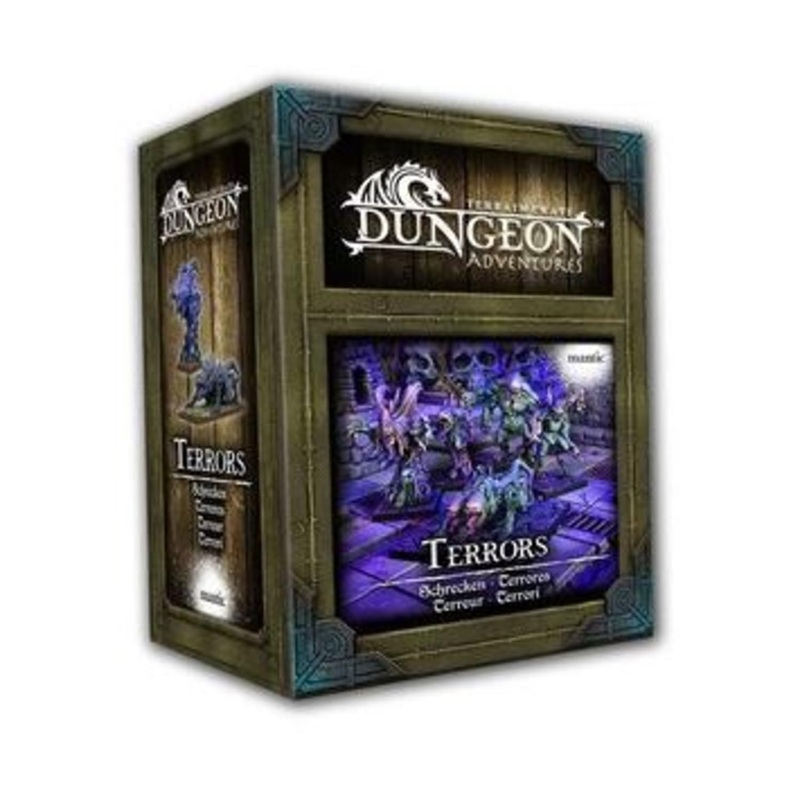 Mantic Entertainment. Terrain Crate Dungeon Adventures Terrors, MGTC218, Unassembled and unpainted
