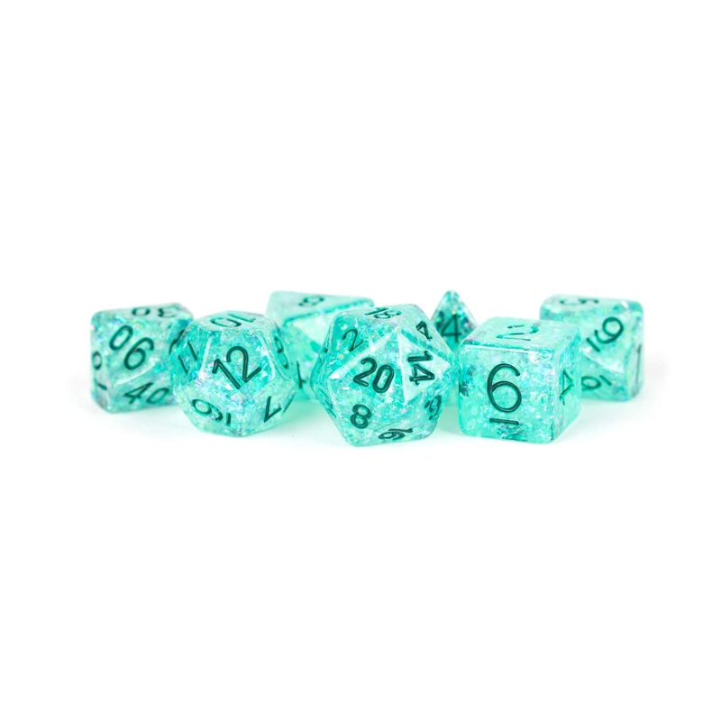 Metallic Dice Games 7-Set: Flash TLgr