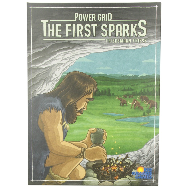 Power Grid the First Sparks Board Game