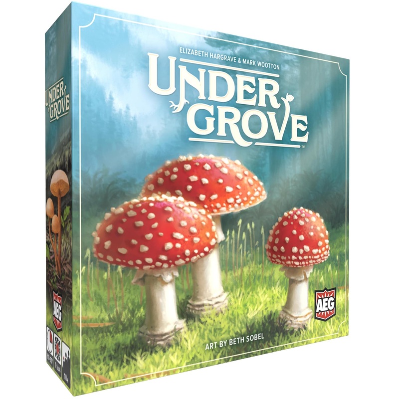 Alderac Entertainment | Juego de Mesa Undergrove en Ingls para Toda la Familia | Juego Estratgico para 1-4 Jugadores | Juego de Mesa para Jugar Solo, en Pareja o con Amigos