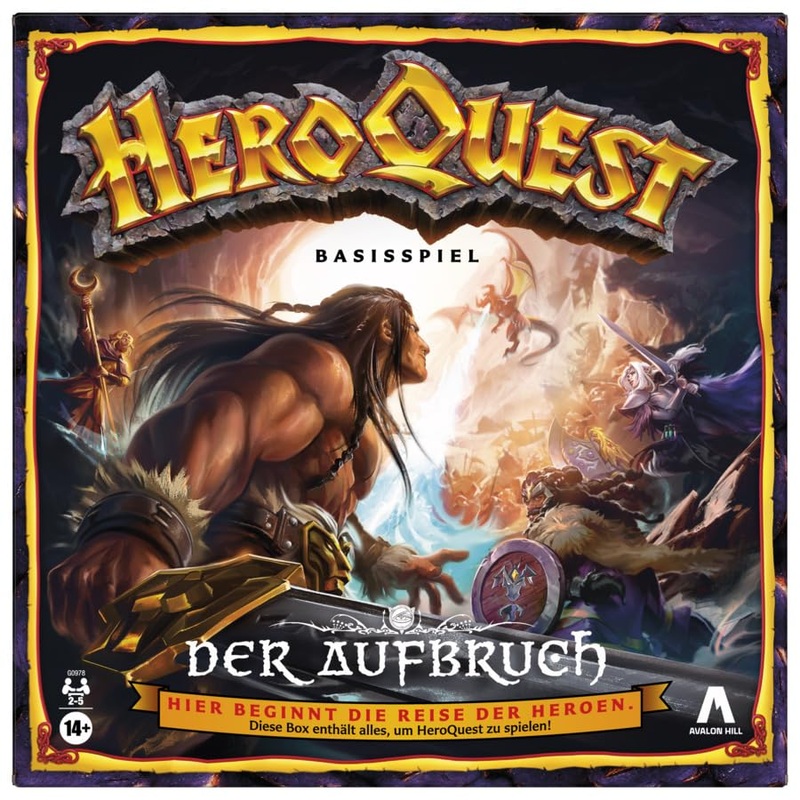 Avalon Hill HeroQuest Der Aufbruch - Juego de Mesa (versin Alemana