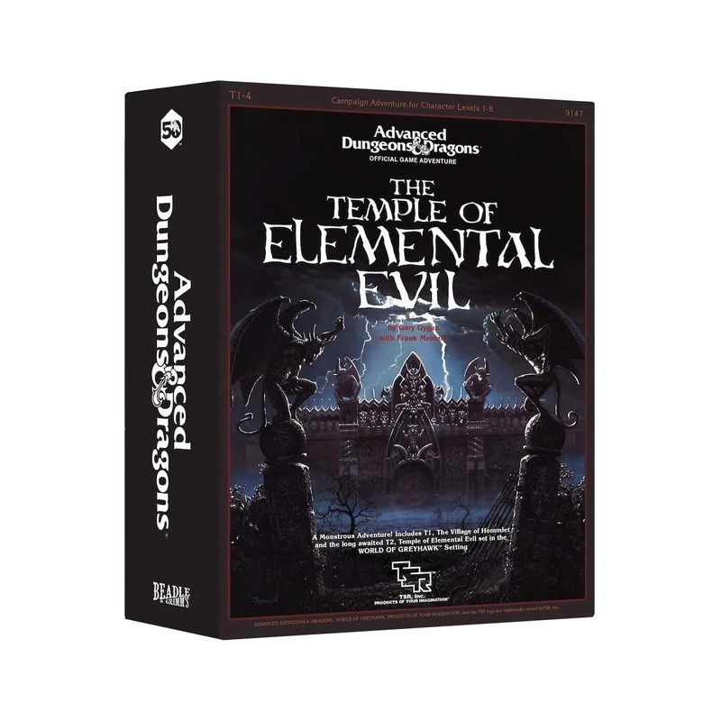 Beadle & Grimm's Dice & Accessories Set - The Temple of Elemental Evil