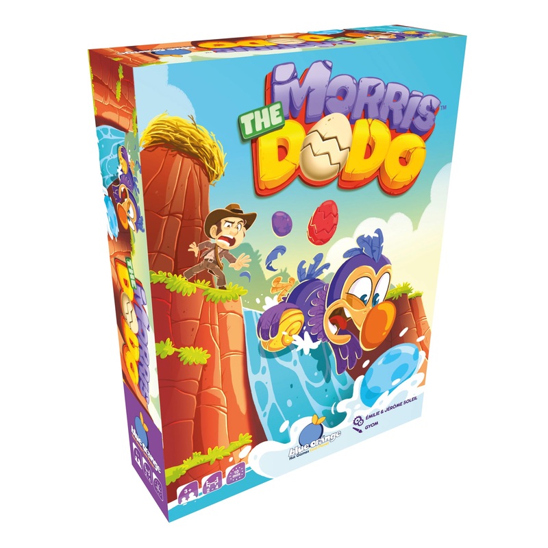 Blue Orange | Morris The Dodo | Juego de Mesa | A Partir de 3 Aos | De 2 a 4 Jugadores | 10 Minutos por Partida | Multilenguaje (Incluye Espaol