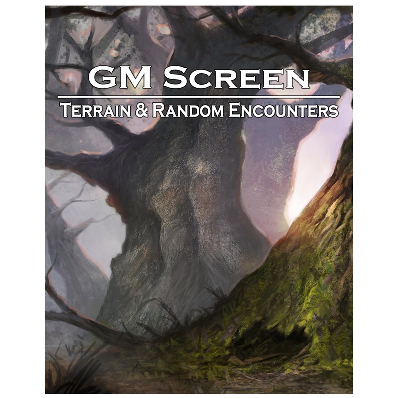Loke Battlemats GM Screen Terrain & Random Encounters RPG Accessory Ages 14+ English