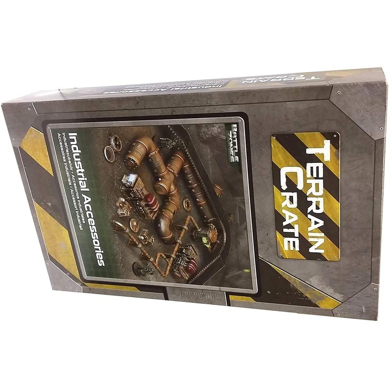 Mantic Games TerrainCrate: Industrial Accessories