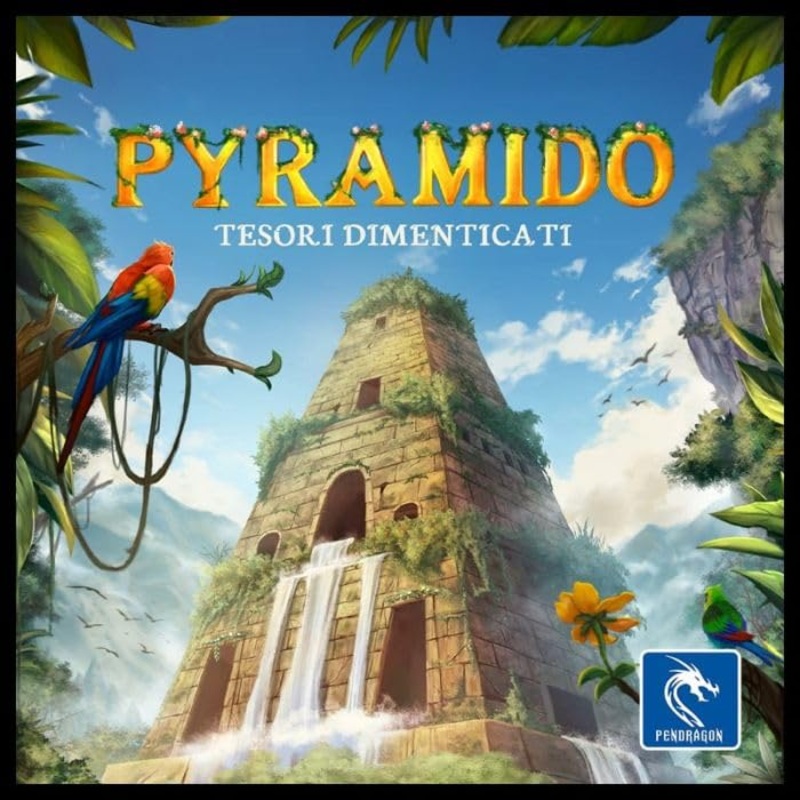 Pendragon - Pyramido Tesori Dimenticati - Edizione italiana - Gioco da tavolo, Et 8+, 1-4 Giocatori