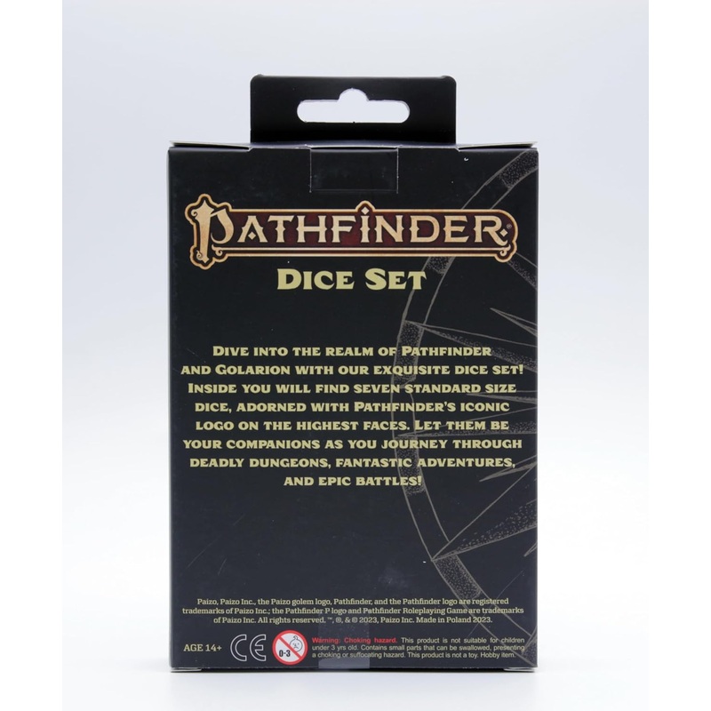 Q-Workshop Pathfinder Dice Set Avistan Dice Accessory