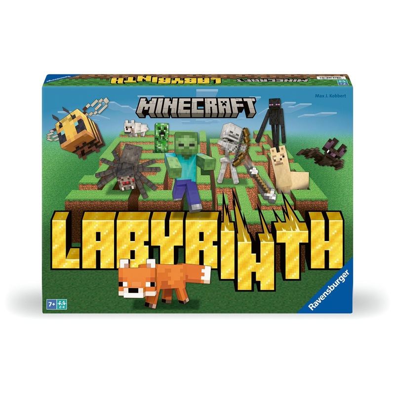 Ravensburger Minecraft Gifts for Boys - Labyrinth The Moving Maze Board Game for Kids and Families - Age 7 Years Up