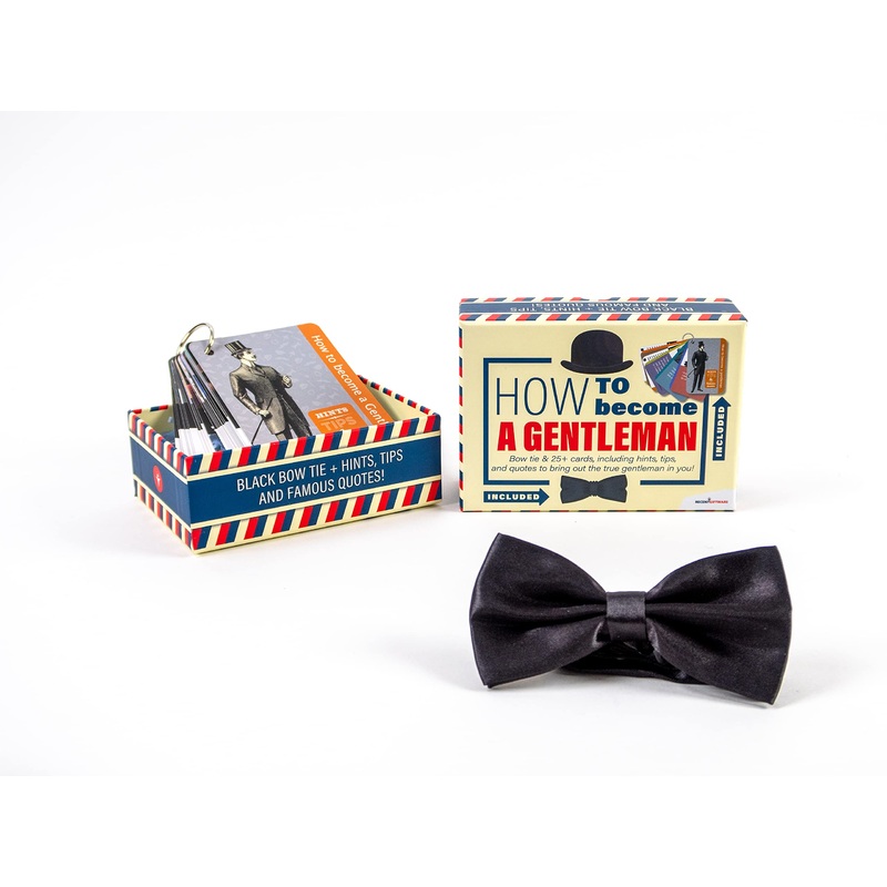Recent Giftware How to become a Gentleman