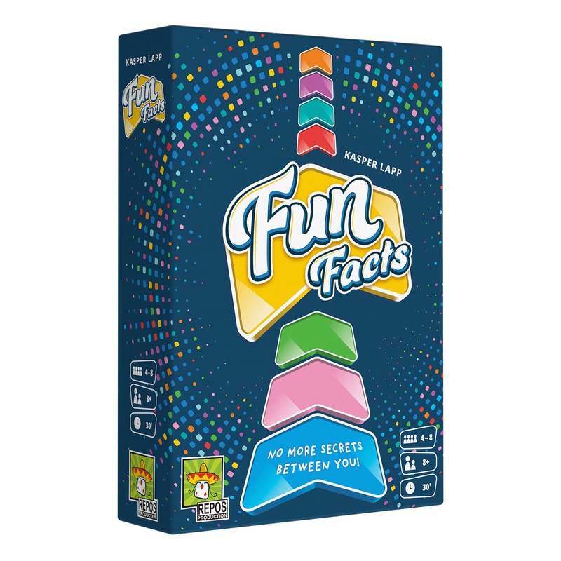 Repos Production | Fun Facts | Cooperative Party Game | Ages 8+ | 4-8 Players |30 Minutes Average Playing Time