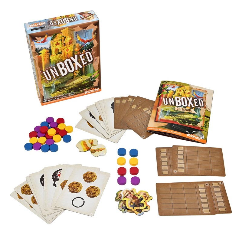 WizKids Unboxed Board Game, Yellow
