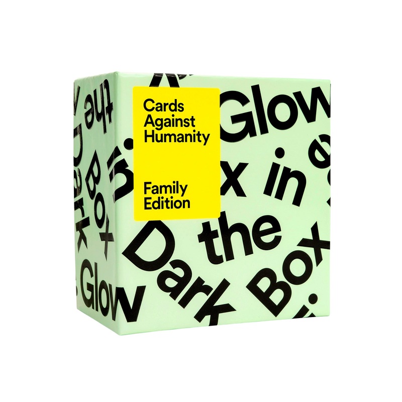 Cards Against Humanity Family Edition: Glow in The Dark Box  300-Card Expansion