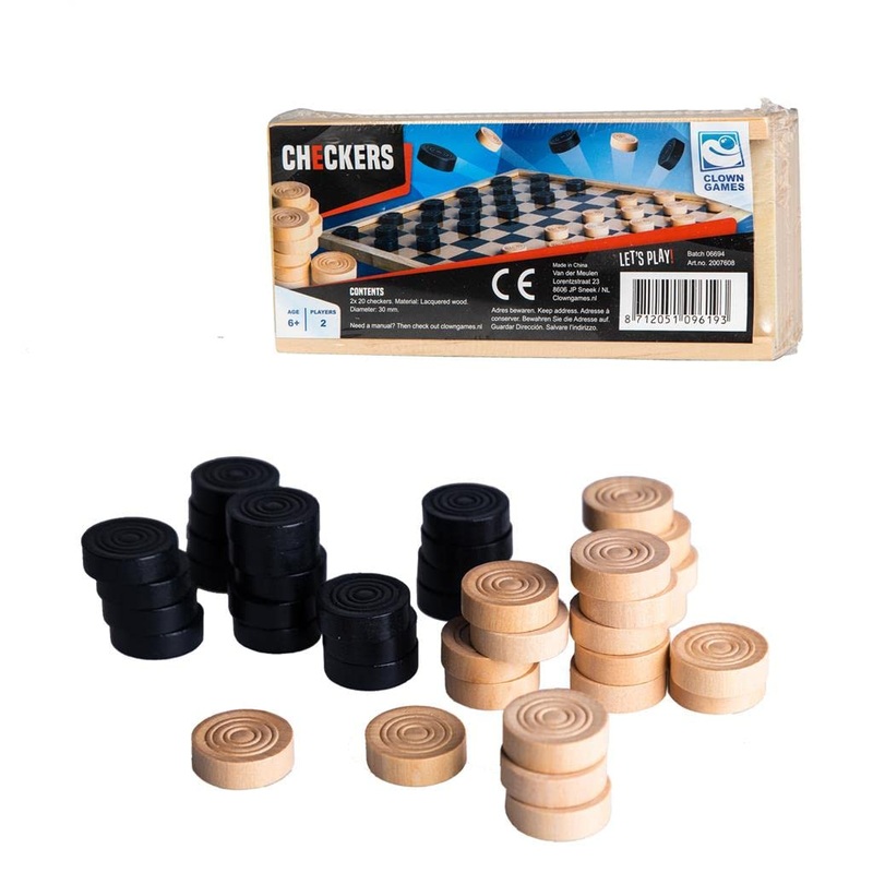 Clown Games- Juego de Damas, Multicolor (2007608