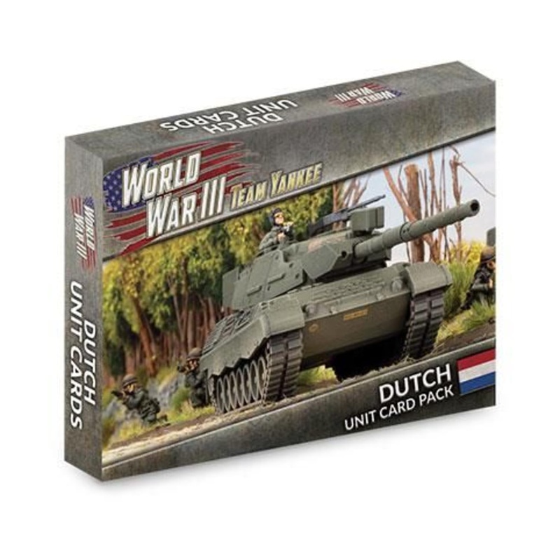 Dutch Unit Card Pack (31 Cards) - WW3-09D