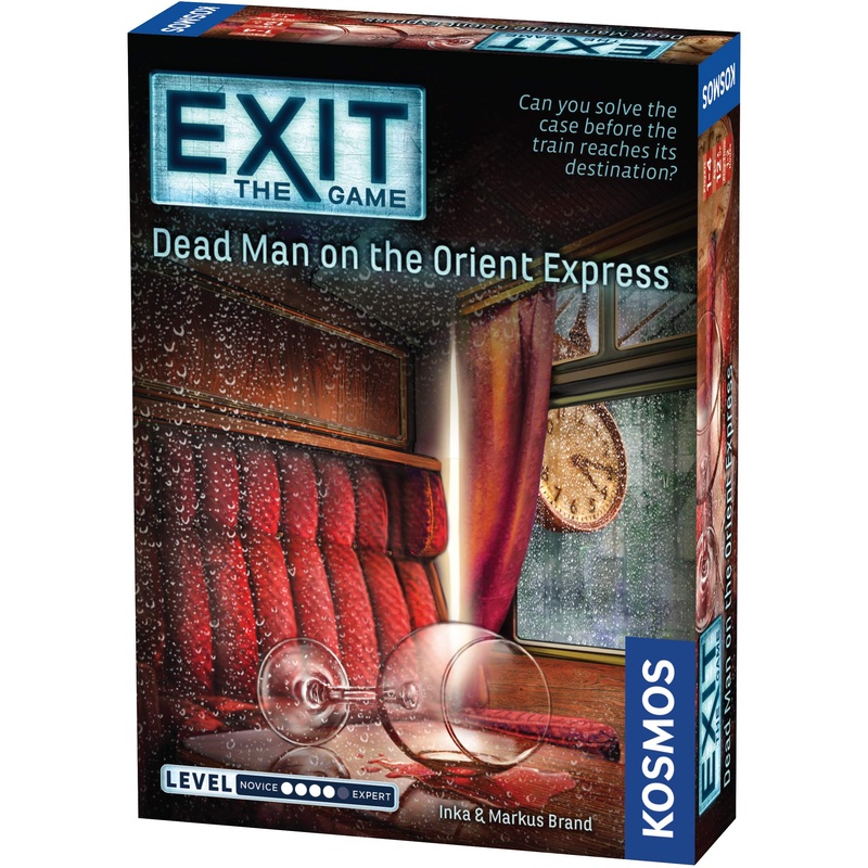 EXIT: Dead Man on The Orient Express - Escape Room Game - 1 to 4 Players - 12 and up