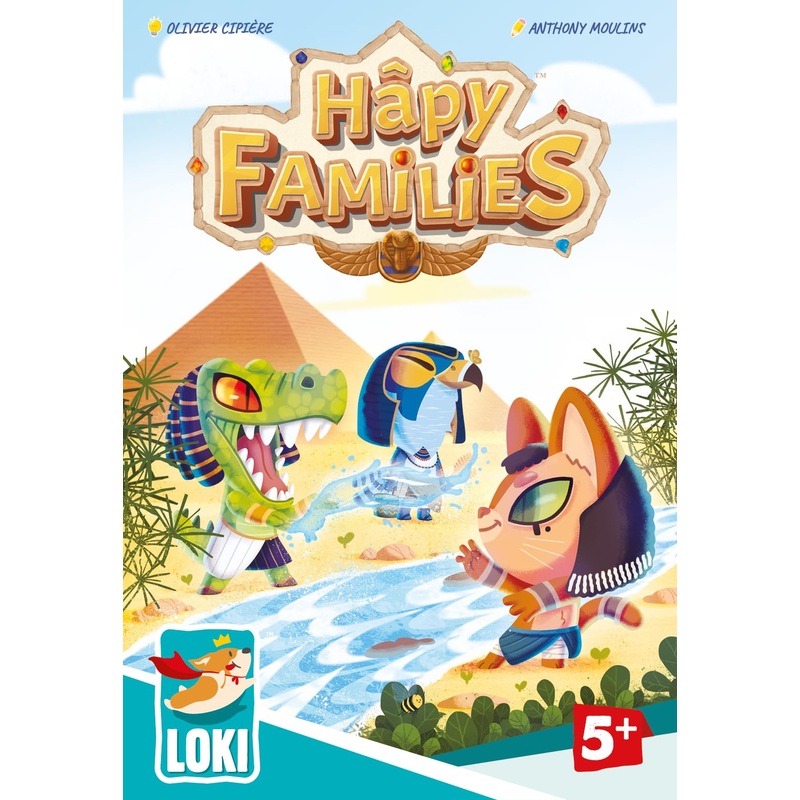 Iello Loki | Hpy Families | Family Card Game | Ages 5+ | 2-4 Players | 10 Minutes Playing Time