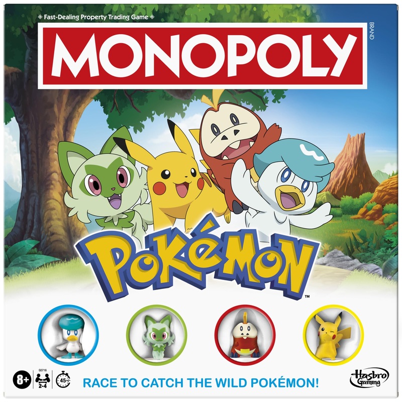 Monopoly Pokmon Edition Board Game - English Version