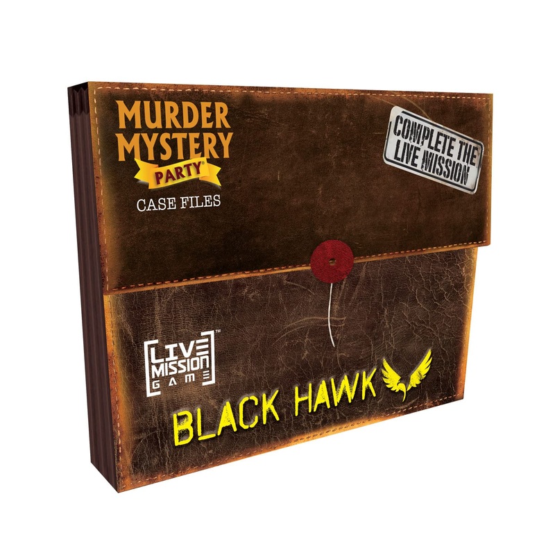 Murder Mystery Party Case Files: Mission Black Hawk for 1 or More Players Ages 14 and Up