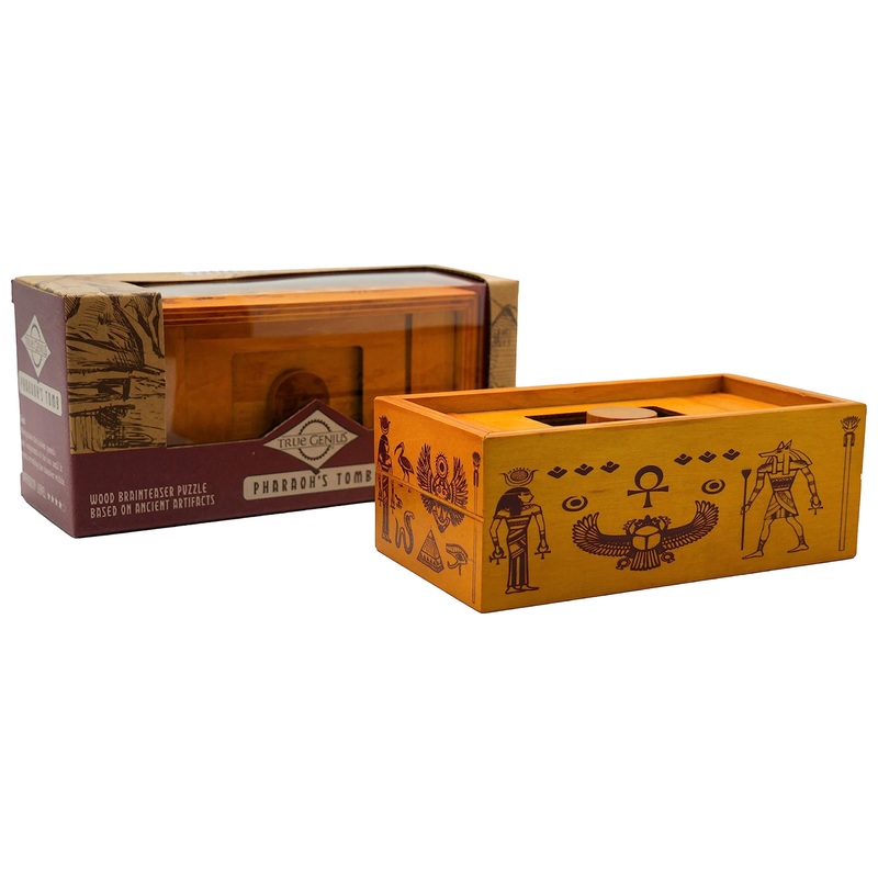 Project Genius TG403 Pharoh's Tomb Brain Teaser, Brown