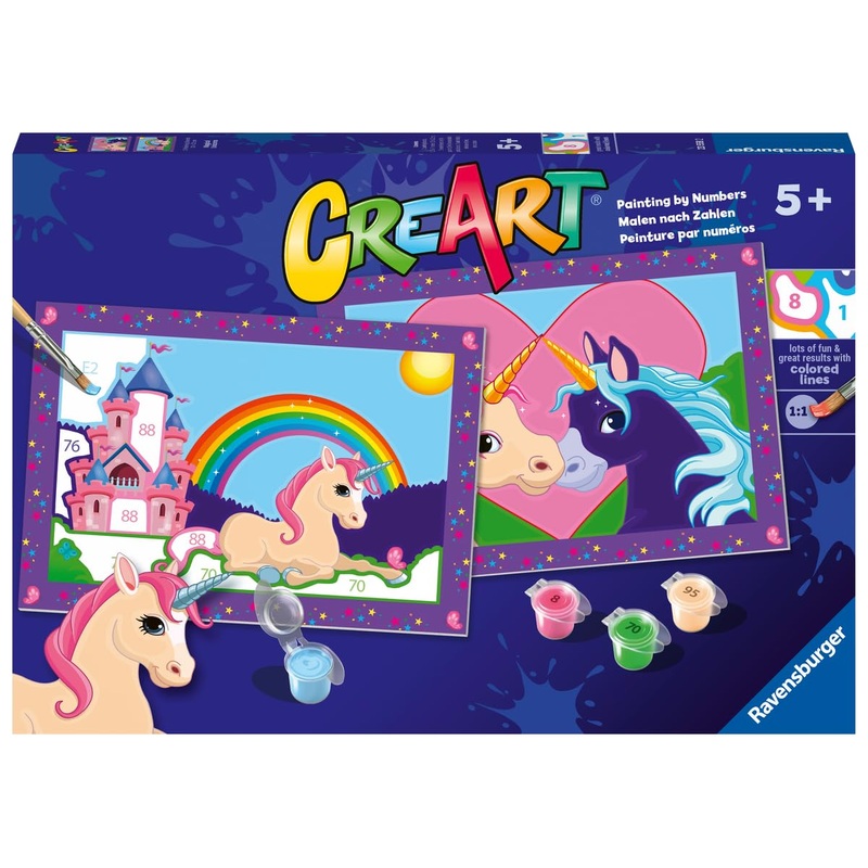 Ravensburger 23558 CreArt Junior Series-Unicorns