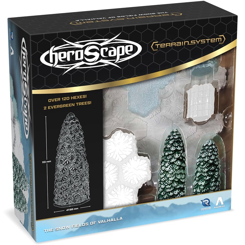 Renegade Game Studios | Heroscape: The Snow Fields of Valhalla Terrain Expansion