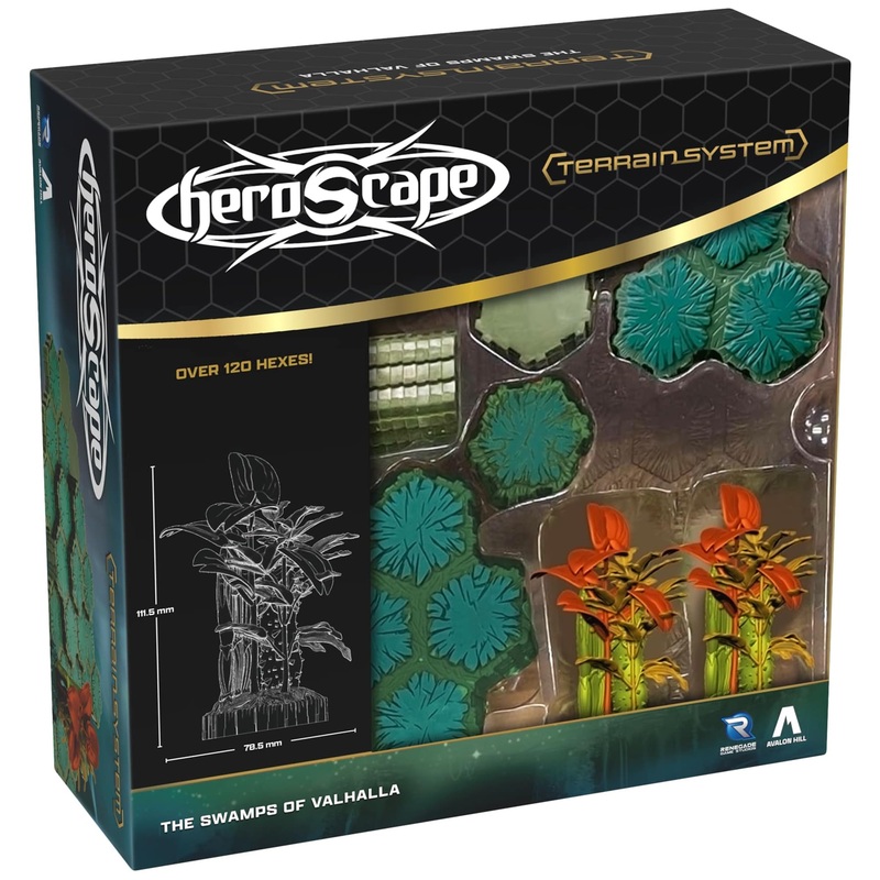 Renegade Game Studios | Heroscape: The Swamps of Valhalla Terrain Expansion