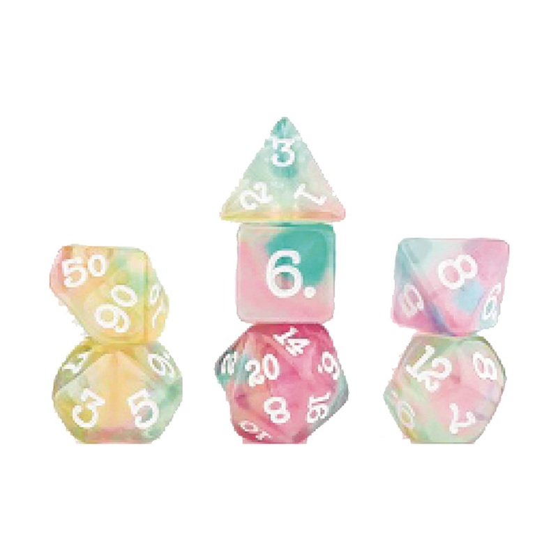 Sirius Dice: Sherbert Poly Set