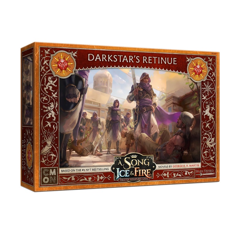 A Song of Ice and Fire Tabletop Miniatures Game Darkstar Retinue Unit Box - Lethal Warriors for Strategic Warfare, Strategiespiel fr Erwachsene, ab 14 Jahren, 2+ Spieler, 45-60 Minuten Spielzeit
