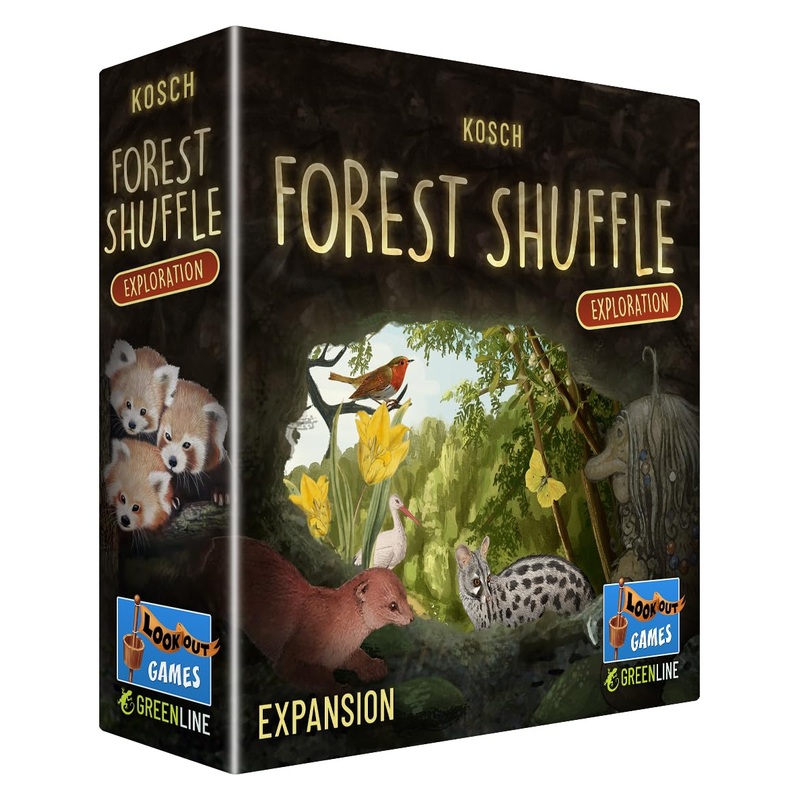 Asmodee | Forest Shuffle: Exploration | Board Game Expansion | Ages 10+ | 1-5 Players | 60 Minutes Playing Time