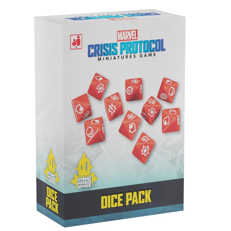Asmodee | Marvel Crisis Protocol: Dice Pack | Tabletop Miniatures Accessory