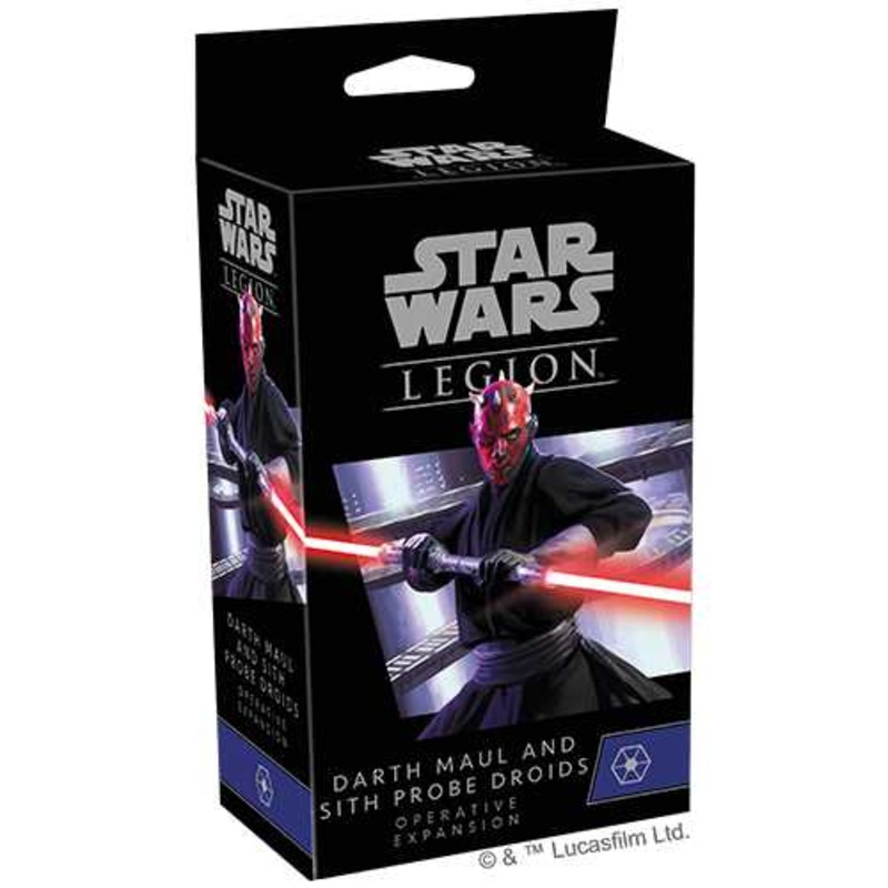 Atomic Mass Games | Star Wars Legion: Separatist Alliance Expansions: Darth Maul and Sith Probe Droids Operative | Unit Expansion | Miniatures Game | Ages 14+ | 2 Players | 90 Minutes Playing Time