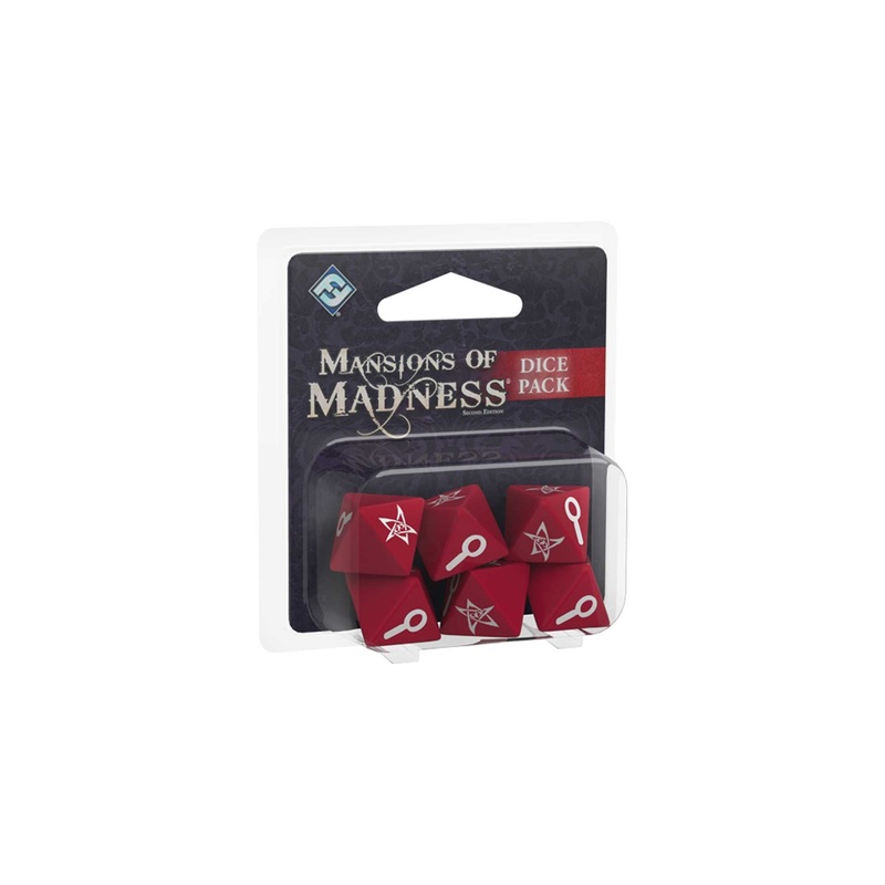 Fantasy Flight Games | Dice Pack: Mansions of Madness 2nd Ed Exp. | Accessory | Ages 14+ | 1-5 Players