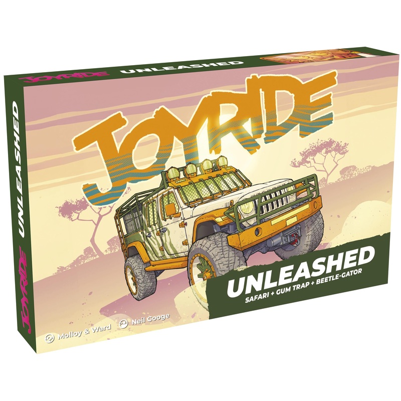 Rebellion Unplugged | JOYRIDE: Unleashed | Racing Board Game | Ages 14+ | 2 Players | 20-40 Minutes Playing Time