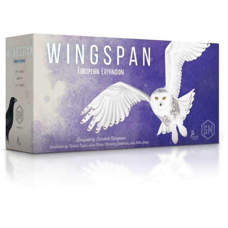 Stonemaier Games | Wingspan European Expansion | Board Game | Ages 14+ | 1-5 Players | 40-70 Minute Playing time