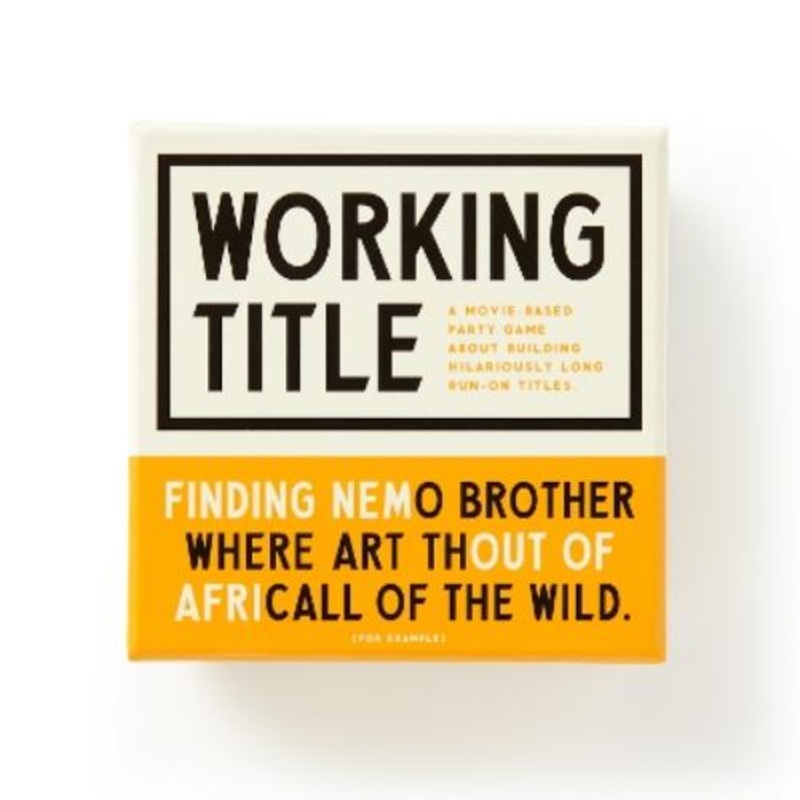 Working Title Game