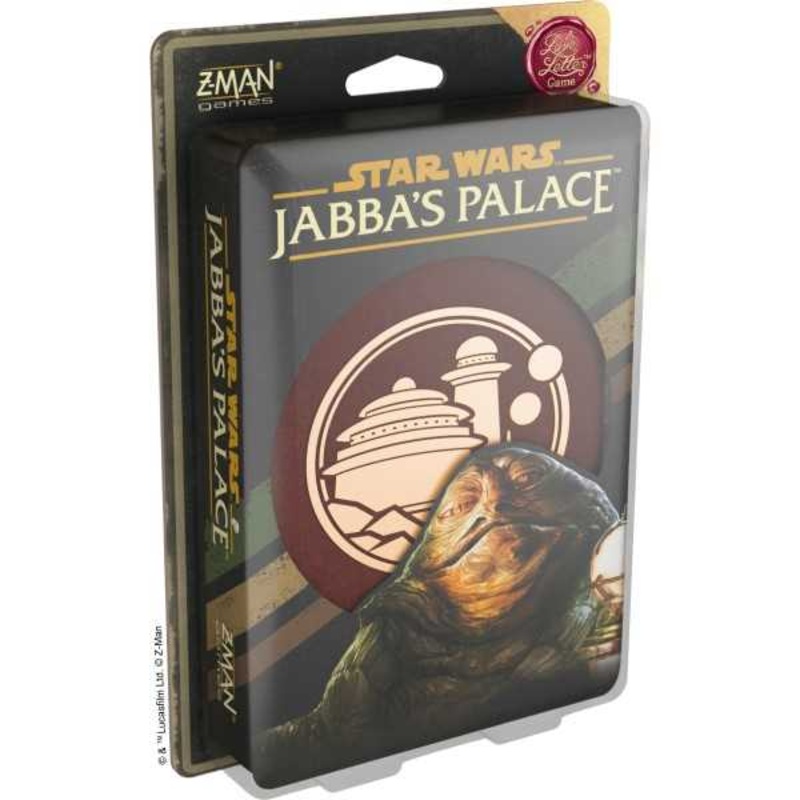 Z-Man Games Atomic Mass Games Star Wars: Jabba's Palace - A Love Letter Game | Card Game | Ages 10+ | 2-6 Players | 20 Minutes Playing Time Multicolor ZLL03