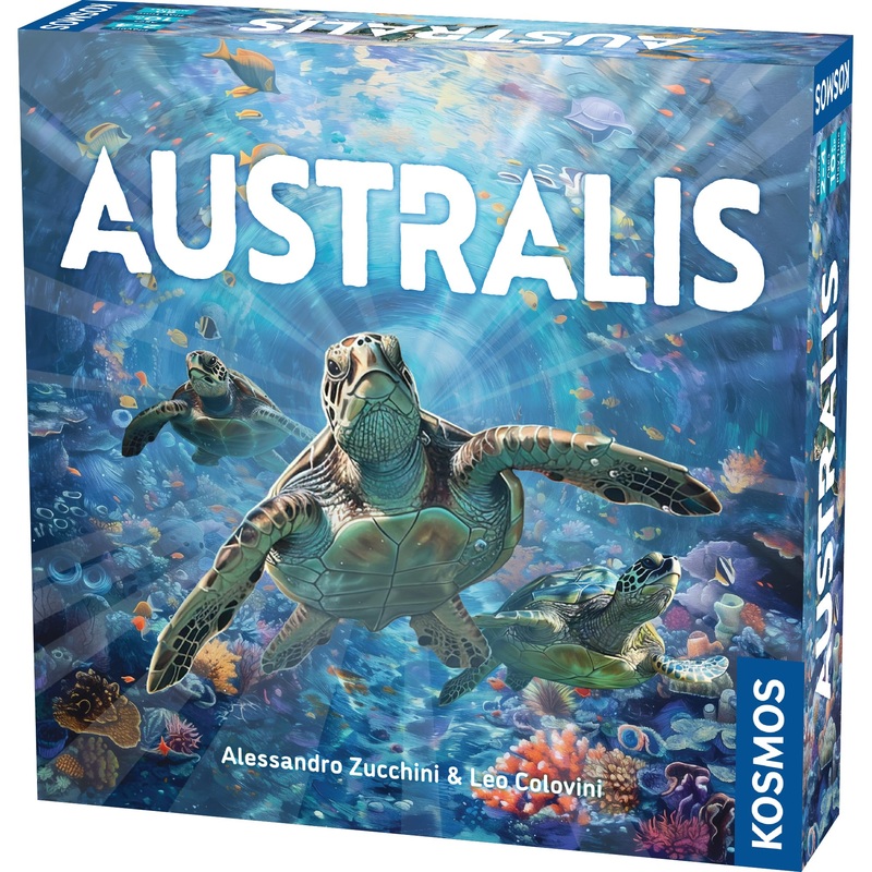 Australis | Explora la naturaleza del ocano | Juego de dibujo de dados | 2-4 jugadores | A partir de 10 aos | Tiempo de juego de 60 minutos | THAMES & KOSMOS