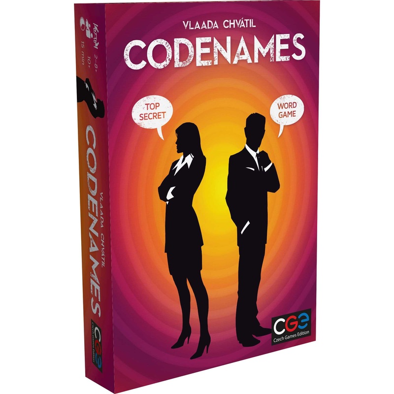 Czech Games Edition | Codenames | Party Game | Ages 10+ | 2-8 Players | 15 Minute Playing Time