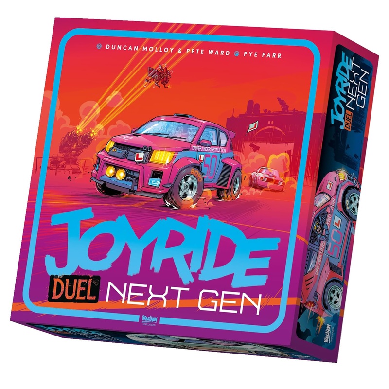 Rebellion Unplugged | JOYRIDE DUEL: Next Gen | Racing Board Game | Ages 14+ | 2 Players | 20-40 Minutes Playing Time