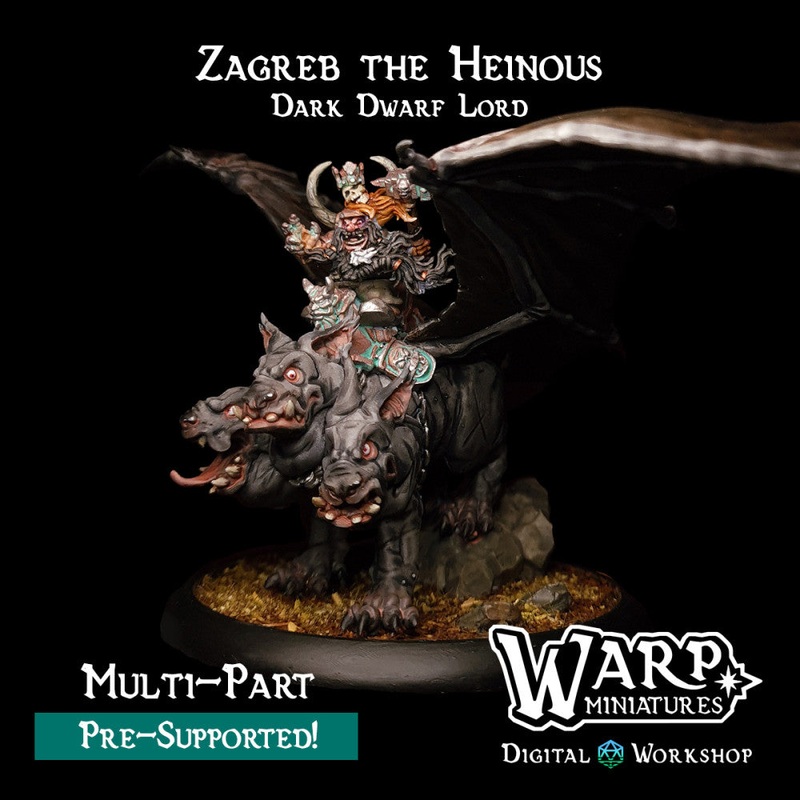 Zagreb the Heinous - Dark Dwarf Lord