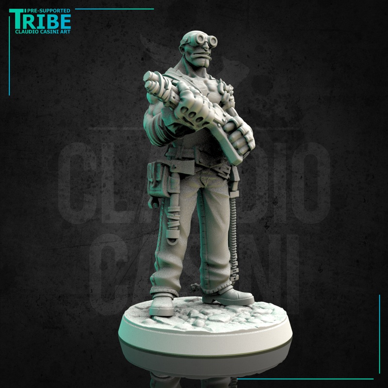 (0010) Male Post Apocalyptic Guy