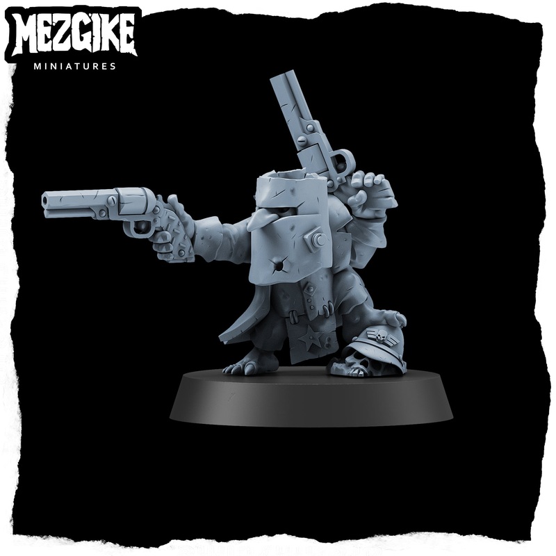 'Ded Killy' da bush runt (physical miniature)