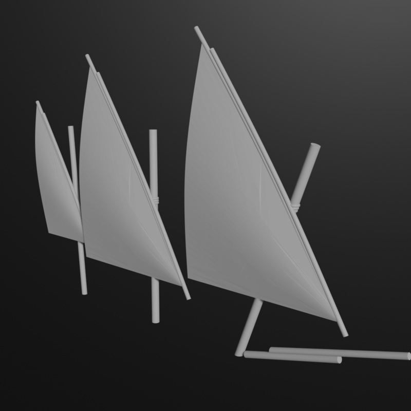 Xebec Masts