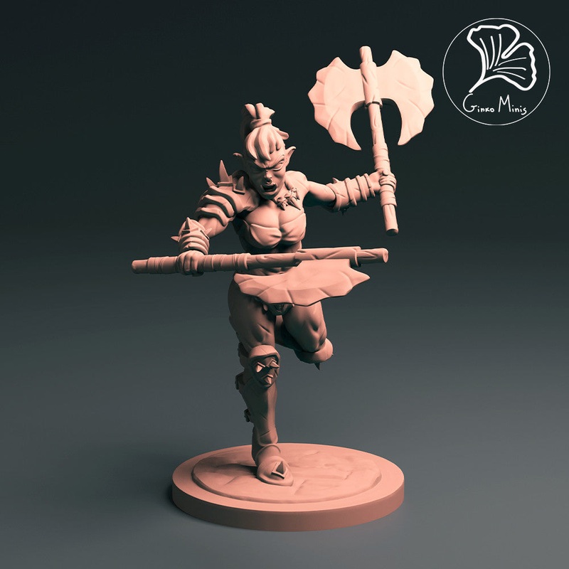 Zhun the orc warrior