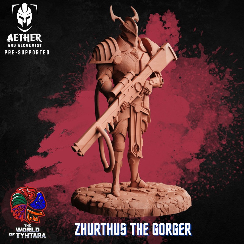 Zurthus the Gorger - Barbarian Tiefling